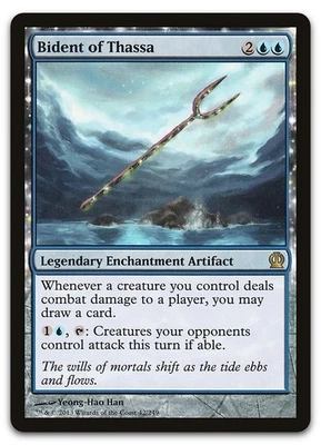 Bident of Thassa #42 (NM) Theros THS Magic MTG - Image 1 of 2