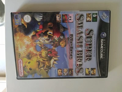 SUPER SMASH BROS MELEE  NINTENDO GAMECUBE ORIGINAL PAL-ESPAÑA SIN MANUAL - Imagen 1 de 4