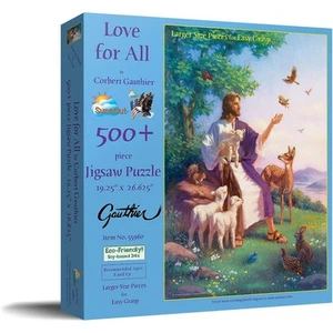 New Love for All by Corbert Gauthier Sunsout 500+ piece jigsaw puzzle #55960 - Picture 1 of 1