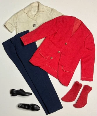 Vintage Barbie Ken 1965 #1417 Rovin’ Reporter Fashion Near Complete NM - Image 1 of 4