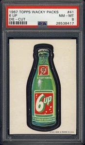 1967 Topps Wacky Packages Die-Cut #41 6-Up PSA 8 - Picture 1 of 1