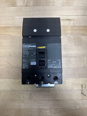 SQUARE D QDA32125 QDA I-LINE 3 POLE 125 AMP 240v CIRCUIT BREAKER POWERPACT - Image 1 of 4