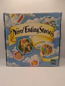 Never Ending Stories Tile Board Game Discovery Toys 1992 Edition RARE COMPLETE! - Picture 1 of 12