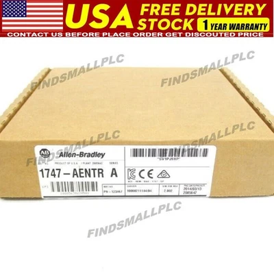 NEW Allen-Bradley 1747-AENTR AB 1747AENTR EtherNet/IP Adapter Module US Free Tax - Image 1 of 3