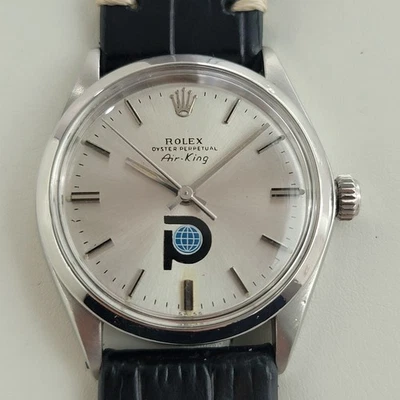 Rolex Oyster Precision 5500 Air King 34 m para hombre años 70 Pan Am Air automático RA627 Foto 1 de 4