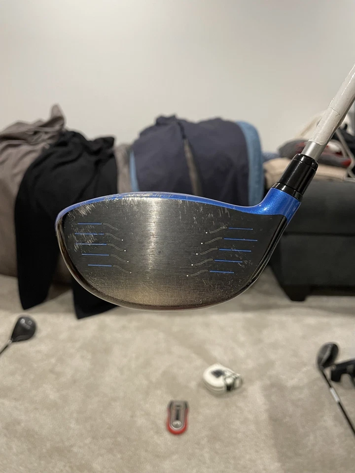 Nike Vapor Fly Pro Driver/ Blue & Green / Diamana S-Shaft Flex / CP2 Pro Grip - Image 1 of 4