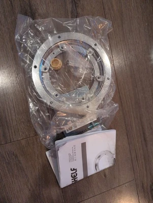 Rev-A-Shelf 4BS-7-1 7" Aluminum Swivel Base for Kidney/D Lazy Susan Shelves - Image 1 of 2