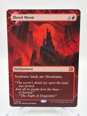 Magic The Gathering - Blood Moon Extended Art Mythic #0040 WOT LP - Image 1 of 4