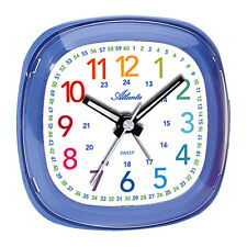 Atlanta Low Noise Kids' Alarm Clock Blue 1736/5