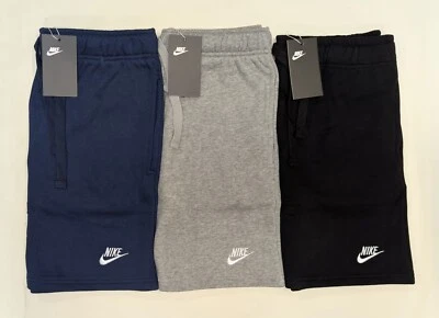 BRAND NEW NIKE EMBROIDERED LOGO REGULAR FIT SWEAT SHORTS - Image 1 of 2