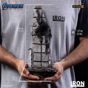 Iron Studios 1/10 BDS Art Avengers Endspiel schwarz Panther Figur Statue sammeln - Bild 1 von 12