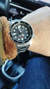 SEIKO PERPETUAL CALENDAR SBCM023 Diver Scuba Date Analog Men's Watch Used - Picture 1 of 3