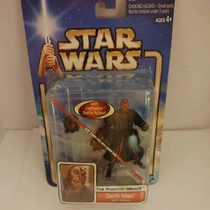 Hasbro 2002 Star Wars The Phantom Menace Darth Maul Sith Training Battle Action - Picture 1 of 4