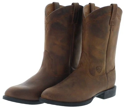 Ariat 0797 HERITAGE ROPER Brown Damen Cowboystiefel Westernreitstiefel Braun