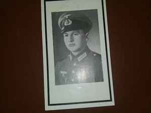 WWII German Death Card Fighting For Kharkov - Picture 1 of 2