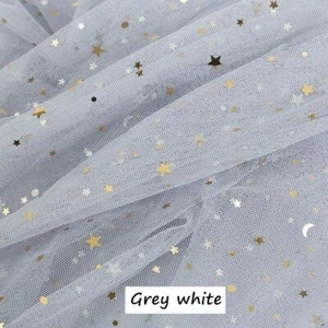 2M Mesh Sequin Fabric Tulle Shiny DIY Tutu Dress Clothing Crafts Home Decor Pink - Picture 1 of 26