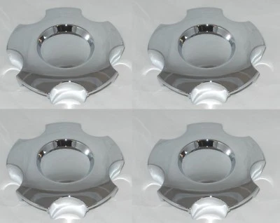 (4) Tapa central llanta cromada Toyota Sequoia Tundra 2007-2017 99-0708  Foto 1 de 2
