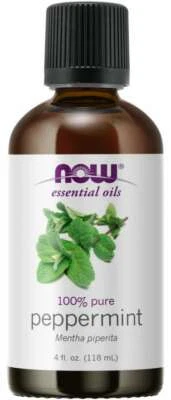 Aceite de menta (100 % puro), 4 oz - Aceites esenciales NOW Foods Foto 1 de 4