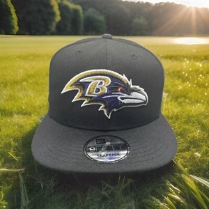 Baltimore Ravens New Era 9FIFTY Snapback Cap Black 75th Anniversary H50 - Picture 1 of 10