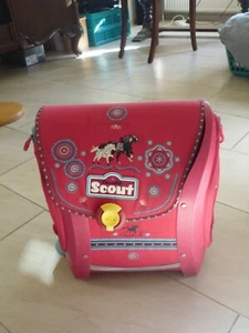 Scout Schulranzen/ Tasche f. Mädchen pink " TOP ZUSTAND " sehr stabil - Bild 1 von 8