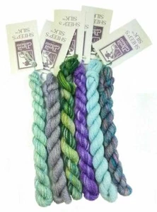 Thread Gatherer Sheeps Silk Threadgatherer Many Colors Cross Stitch Needlepoint - Picture 1 of 4