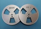 Akai reel to reel Tape spools 7" 3D printed (Plastic) in silver