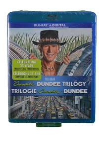 Paul Hogan Crocodile Dundee Trilogy Blu-ray Celebrating 35 Years NEW SEALED - Picture 1 of 2