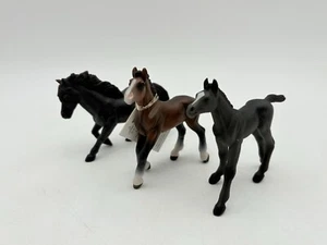 Terra Toy Horse Family Figurines Set Farm Animal Toys Realistic - Picture 1 of 7