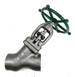 EDWARD 868TY Y-Pattern Globe Stop-Check Valve 2" Class 800 / 2000 psi Socket End - Picture 1 of 15