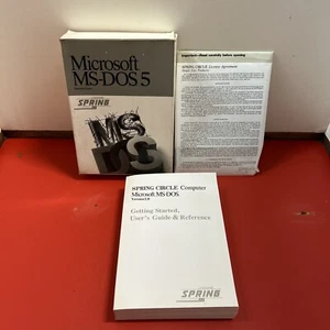 MS-DOS 5.0, 5,25" Festplatten, Markenware für Electron SA, mit Box & Handbüchern - Bild 1 von 4