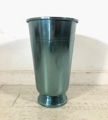 PORTAOMBRELLI UMBRELLA STAND ALLUMINIO LIGHT BLUE Ettore Sottsass RINNOVEL '60s - Immagine 1 di 4