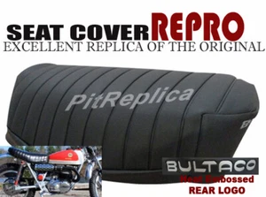BULTACO SEAT SADDLE COVER MODEL #75 #82 MK 4 SD MATADOR *HEAT EMBOSSED [ECSL] - Bild 1 von 8