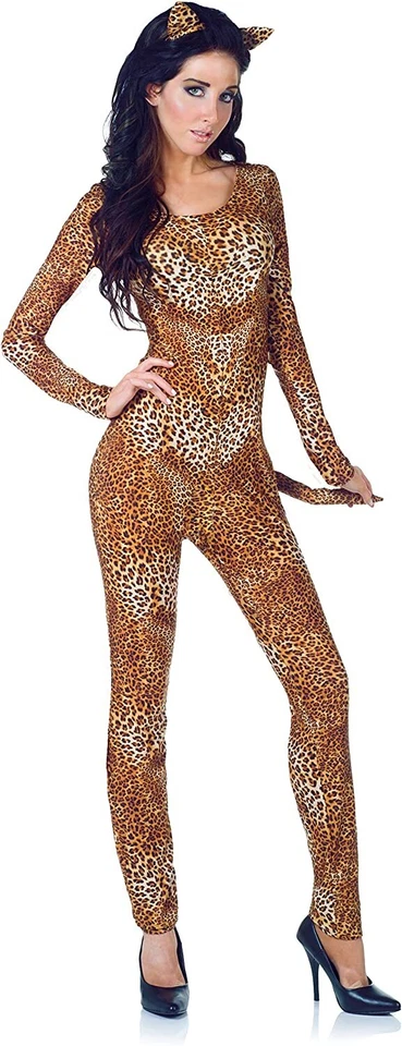 Disfraz de Halloween de leopardo salvaje Underwraps para mujer Foto 1 de 1