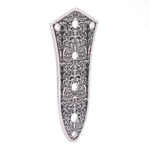 Bass Control Plate Jazz Switch Control Plate With Patterns For Jazz Bass Guitars - Picture 1 of 9
