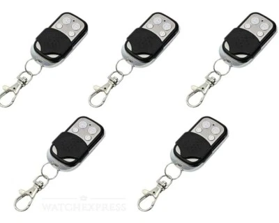 TELECOMANDO UNIVERSALE per Cancello Automatico 433 MHz 5 PEZZI