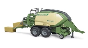 BRUDER, Krone Big Pack 1290 HDP VC with 2 rectangular bales of straw, 1/16, B... - Picture 1 of 5