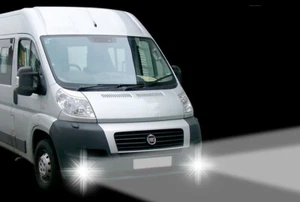 LED Tagfahrlicht passend für Fiat Ducato (06-13) Scheinwerfer Tagfahrleuchte - Bild 1 von 2