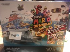 Nintendo Wii U 32 GB Super Mario 3D World Deluxe Set - Black With 1 Pink Remote