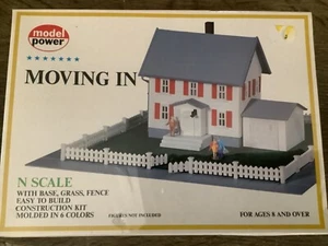 Model Power N Scale Moving In No 1553 New in Sealed Box - Picture 1 of 2