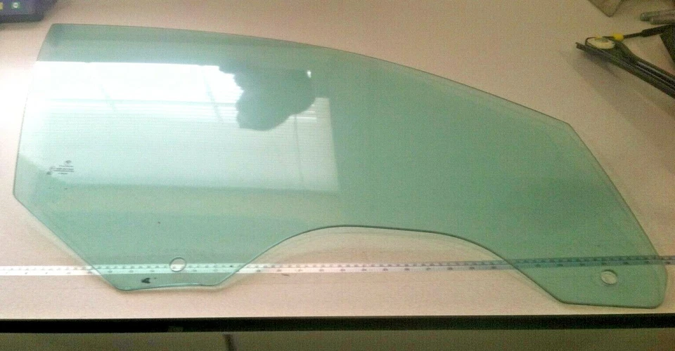 BMW 750i 750Li E65 E66 2004-2008 ~ vidrio ventana puerta delantera derecha ~ pieza OEM Foto 1 de 2