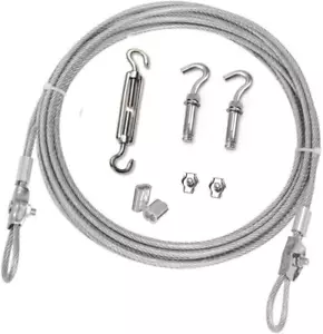 Outdoor/indoor Clothesline Stainless Steel Clothesline Wire Outdoor Cable Wire R - Picture 1 of 7