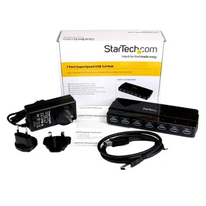 BRAND NEW SEALED STARTECH 7 P PORT SUPER SPEED USB 3.0 HUB - Picture 1 of 1