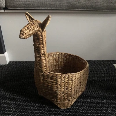 OPALHOUSE 高大动物装饰水风信子 Llama 长颈鹿篮子  — 第 1/4 张图片