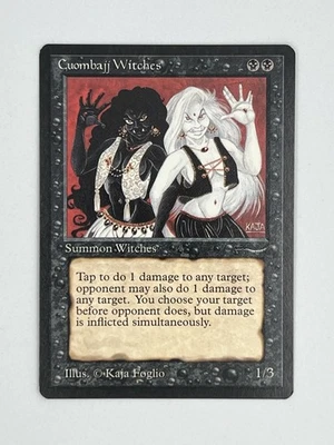 MTG CUOMBAJJ WITCHES Arabian Nights Regular MT Common Magic The Gathering - Image 1 of 4
