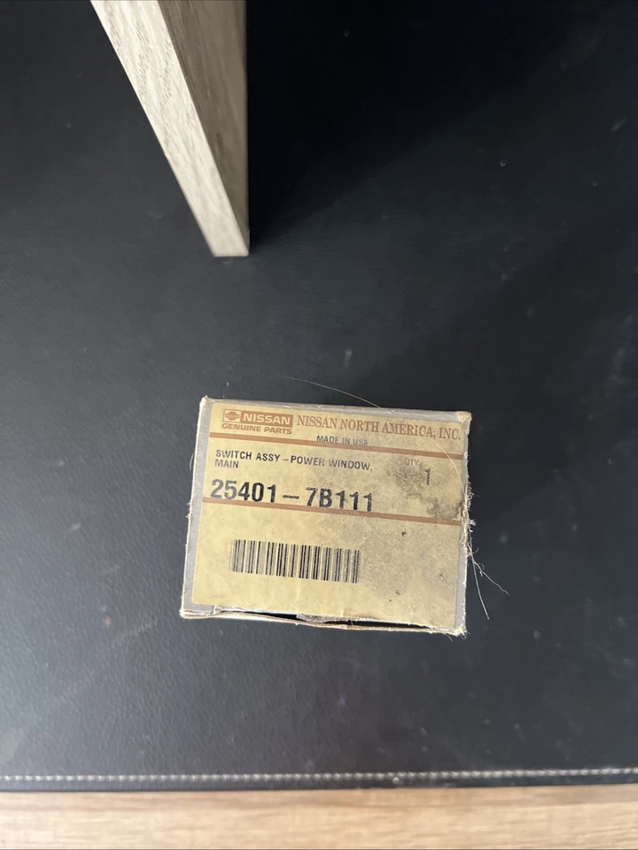 NUEVO INTERRUPTOR DE VENTANA ELÉCTRICA NISSAN QUEST DRIVER MASTER 1999-2002 OEM 25401-7B112 Foto 1 de 4