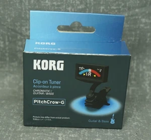 Korg PitchCrow-G Clip-On Tuner AW-4G-BK schwarz **NEU** - Bild 1 von 9