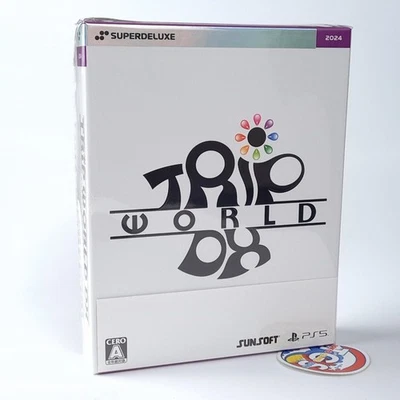 Trip World DX SUPER DELUXE Edition PS5 Japan New (ENGLISH) Sunsoft/Limited Run P - Image 1 of 4