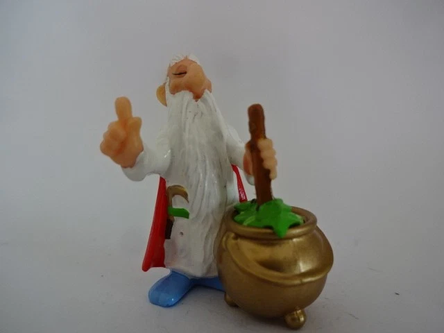 Sammelfigur Asterix Comic Serie / Miraculix mit Zaubertrankkessel - Bild 1 von 1