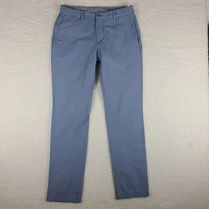 Vineyard Vines OTG Pants Mens 32x32 Light Blue Performance Tech Golf On The Go - Picture 1 of 13