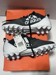 Adidas Unisex Kind Adizero Spark Md Fußballschuh Stollen Glitzer Schwarz Neu mit Etikett 5Y - Bild 1 von 10
